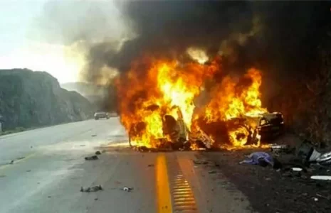 تصاویری از آتش سوزی گسترده در اسنوا