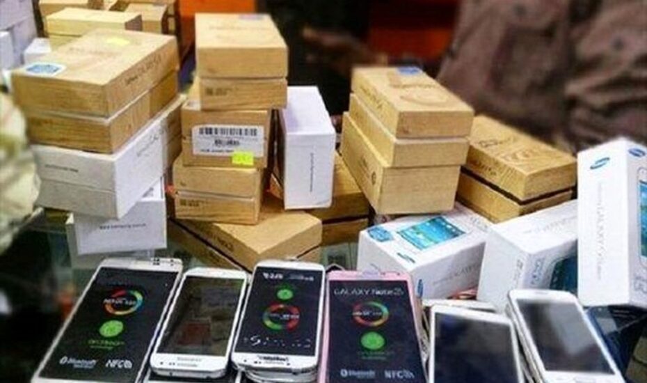 تعرفه واردات گوشی موبایل