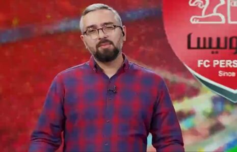 حمله مجری تلویزیون بازیکنان پرسپولیس
