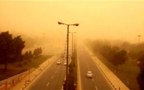 خیزش گرد و خاک در شرق کشور