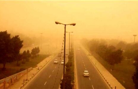 خیزش گرد و خاک در شرق کشور خیزش گرد و خاک در شرق کشور