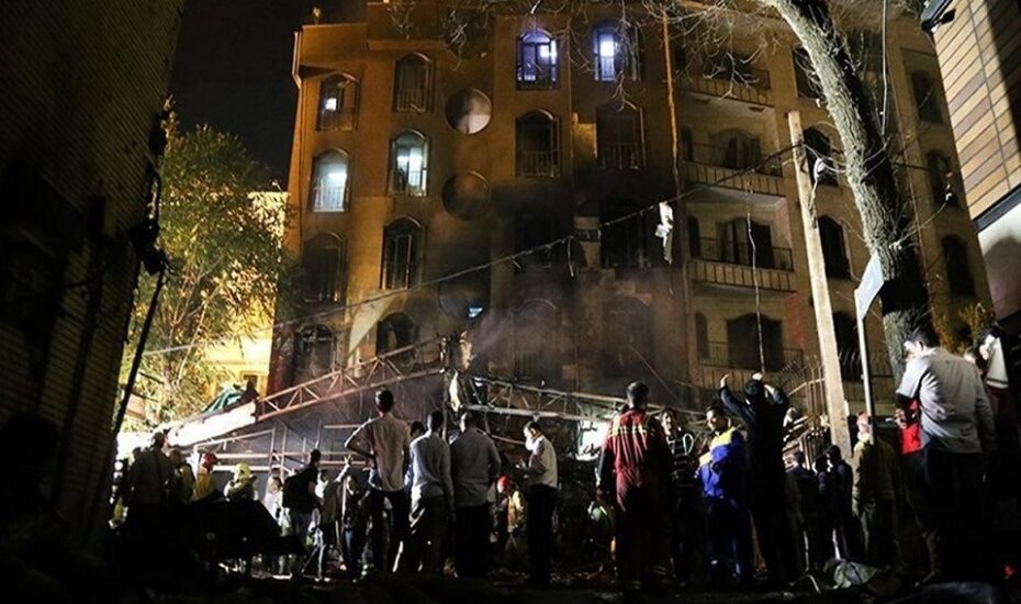 حادثه آتش‌سوزی مرگبار کلینیک سینا اطهر