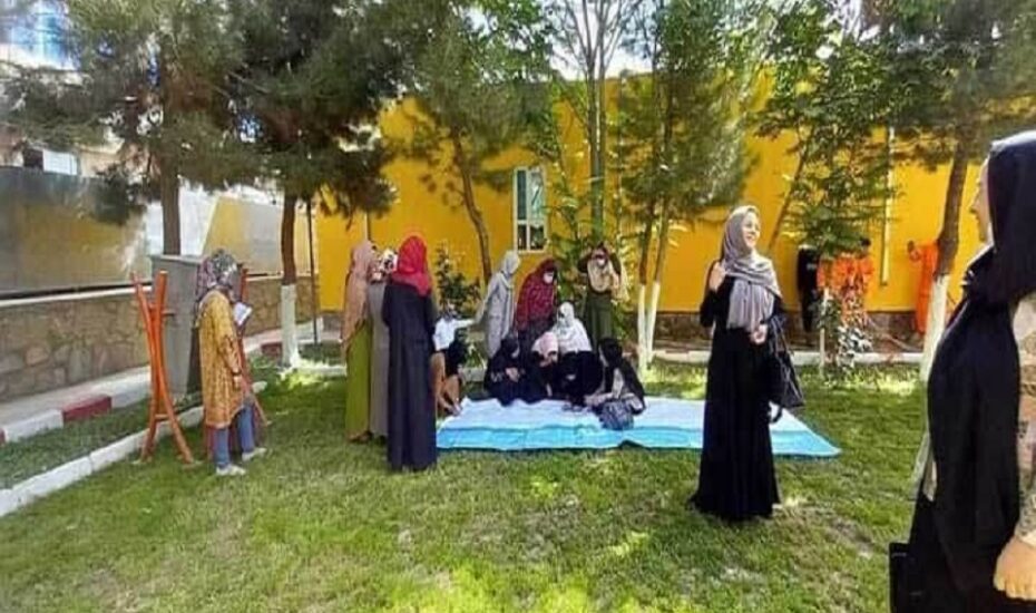 طالبان حضور زنان در پارک