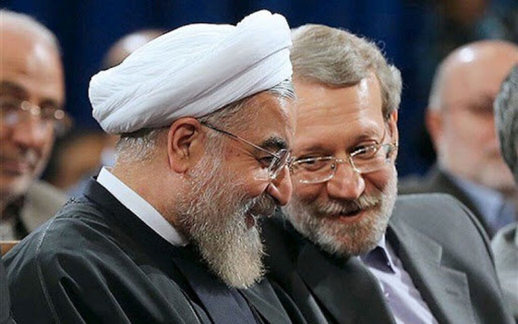 لاریجانی+و+روحانی