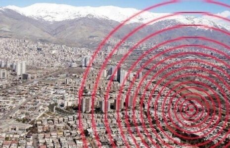 مناطق زلزله تهران خسارت