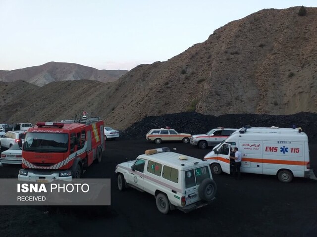 انفجار معدن دامغان