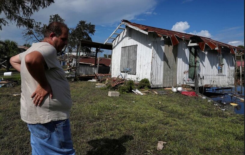 خسارات توفان ایدالیا آمریکا