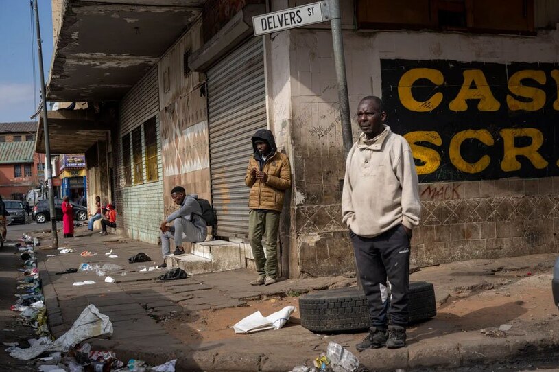  خانواده های قربانیان آتش سوزی آفریقای جنوبی