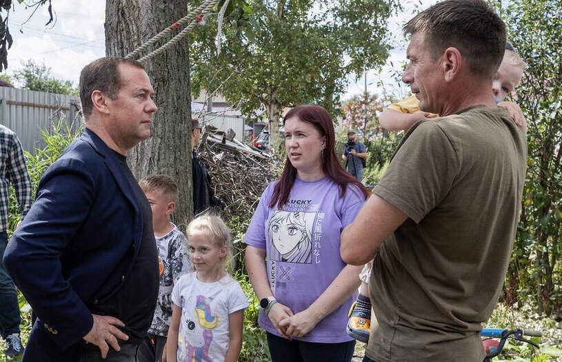 بازدید دمیتری مدودف  ساخالینسک روسیه