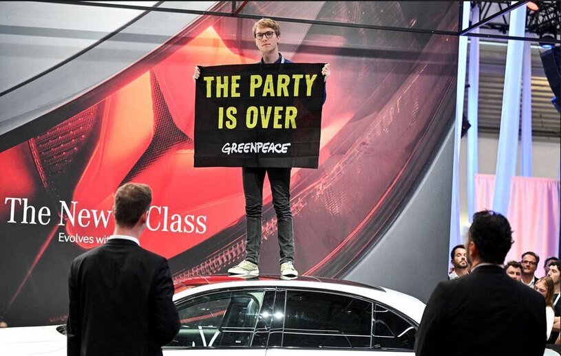  فعال صلح سبز نمایشگاه خودرو مونیخ آلمان