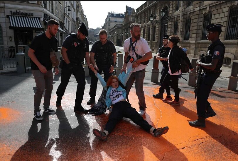  فعال محیط زیست پاریس