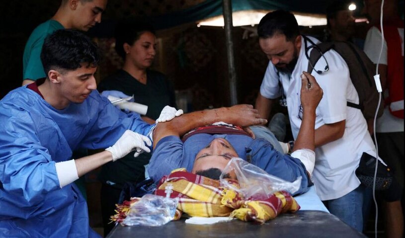 مصدومان زلزله مهیب مراکش