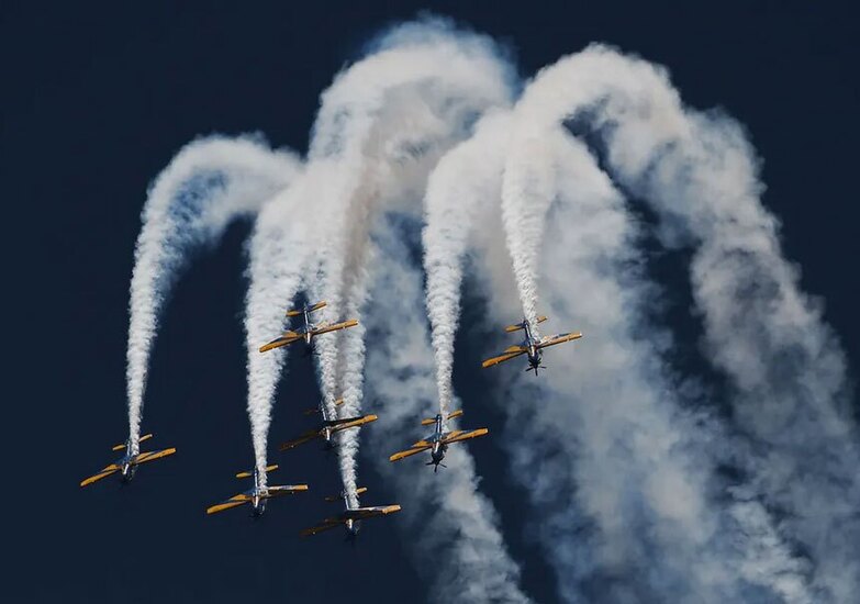 نمایش هوایی  پایتخت برزیل