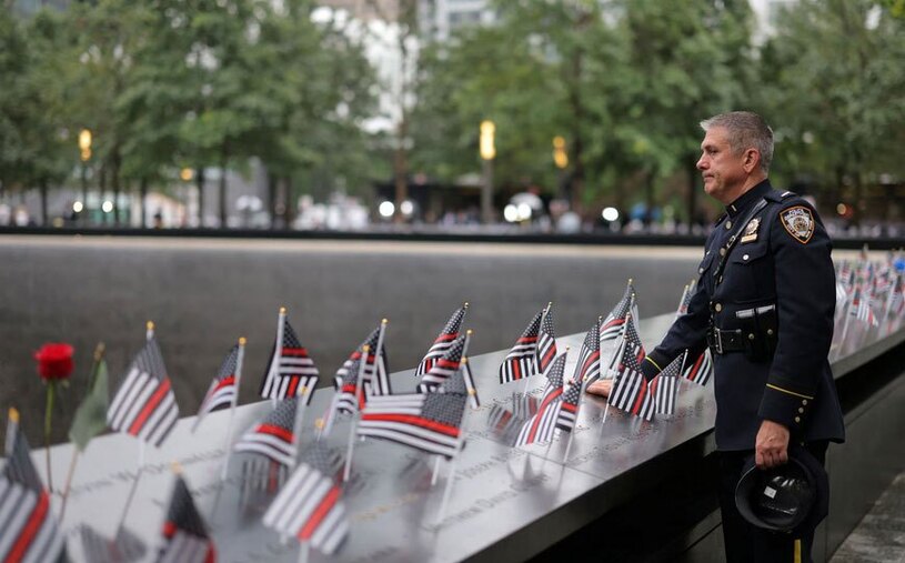 مراسم بیست و دومین سالگرد حملات 11 سپتامبر در آمریکا