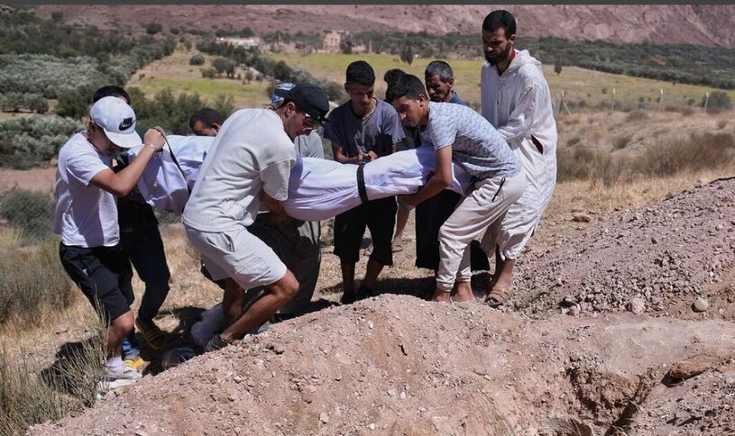 شدیدترین زلزله یک قرن گذشته در مراکش