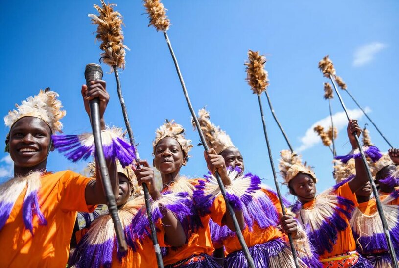 اجرای رقص های آیینی کنیا