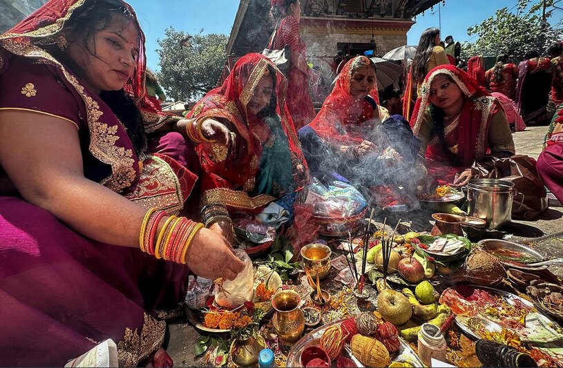 معبد شیوا در شهر کاتماندو نپال