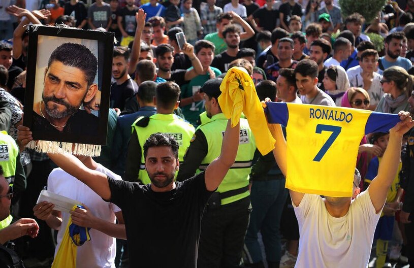 استقبال از کریستیانو رونالدو در تهران