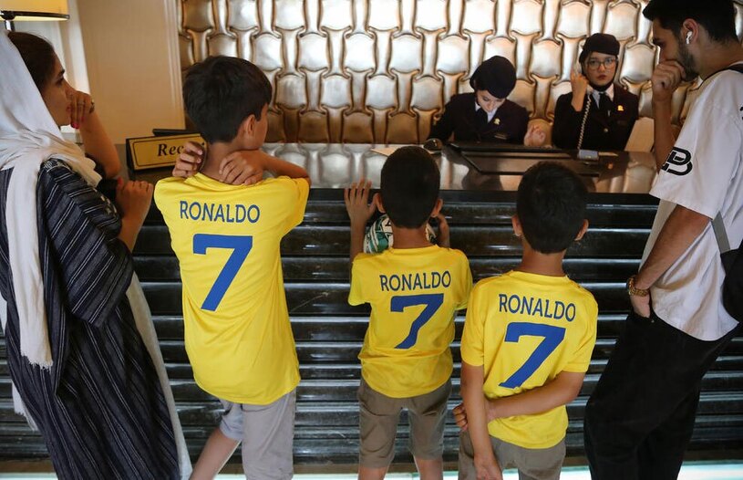 استقبال از کریستیانو رونالدو در تهران