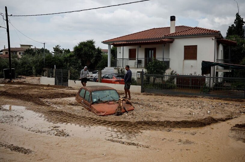 خسارات توفان الیاس در یونان