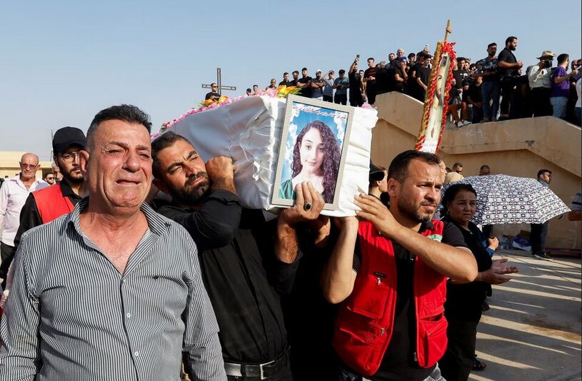  آتش سوزی  سالن عروسی  عراق