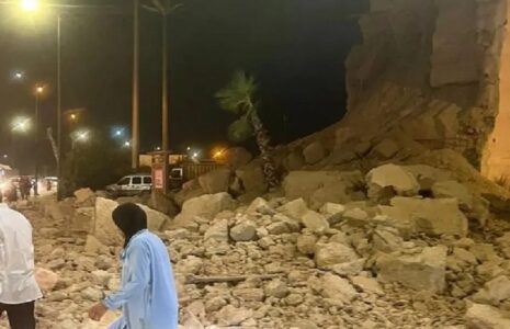 وقوع زلزله ۷ ریشتری در مغرب
