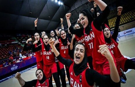 زنان بسکتبالیست ایران رنکینگ جهانی