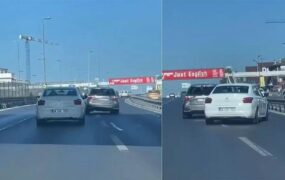 مزاحمت خودروی شاسی بلند اتوبان