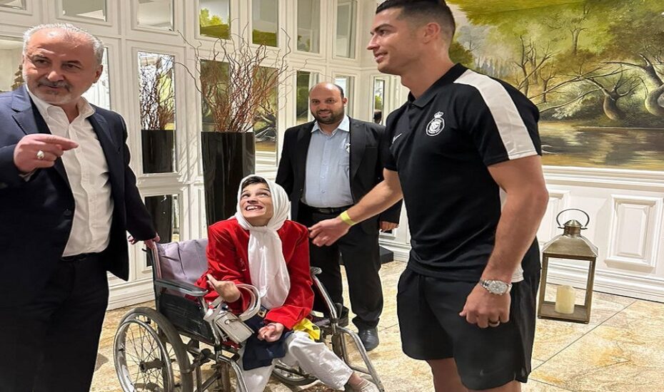 ملاقات رونالدو و حمامی