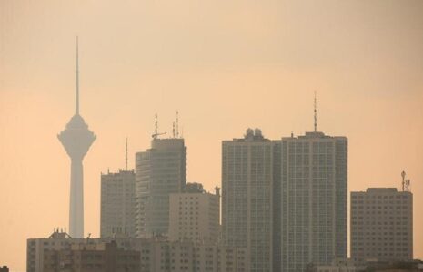 هوای پایتخت ناسالم