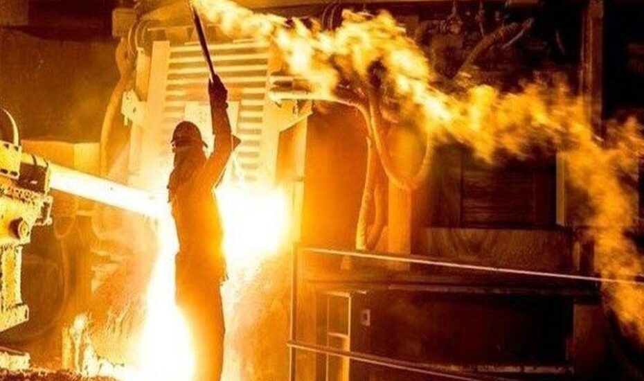 انفجار کارخانه ذوب فلزات