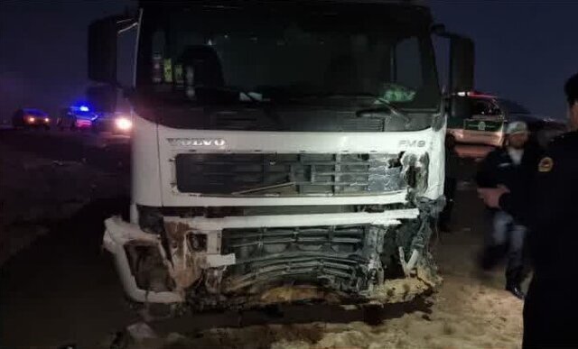 تصادف در سمنان ۵ کشته بر جای گذاشت تصادف در سمنان