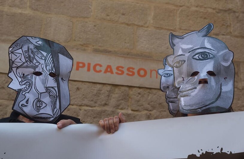 اعتصاب کارکنان موزه پیکاسو 