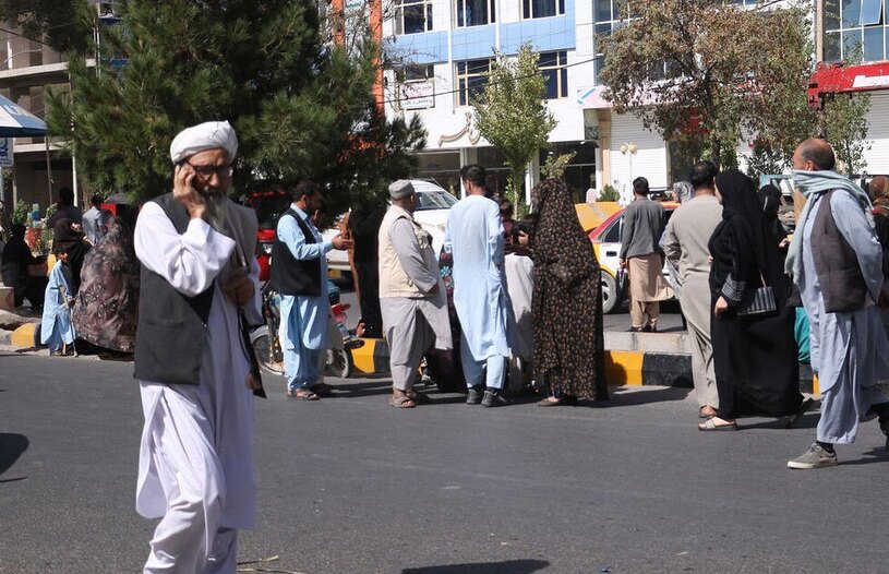 تشویش و اضطراب شهروندان هرات از زلزله 6.2 ریشتری