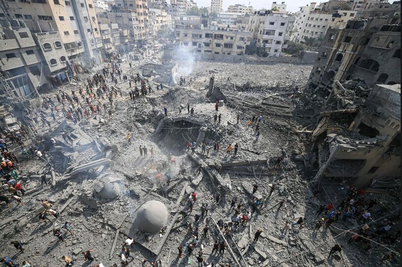 حملات شدید هوایی اسراییل به غیرنظامیان و مناطق مسکونی در غزه