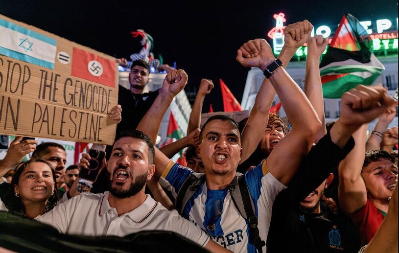 تظاهرات حمایت از فلسطین