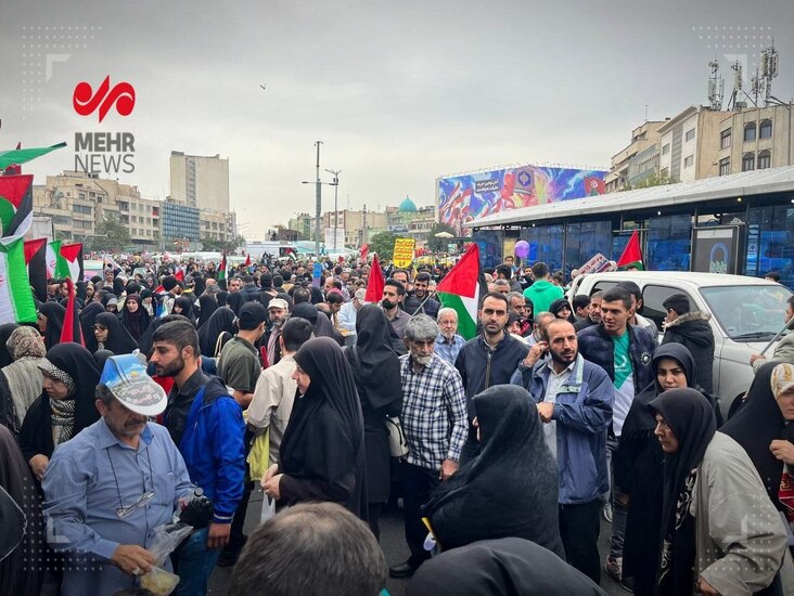 تهران حمایت از مردم فلسطین