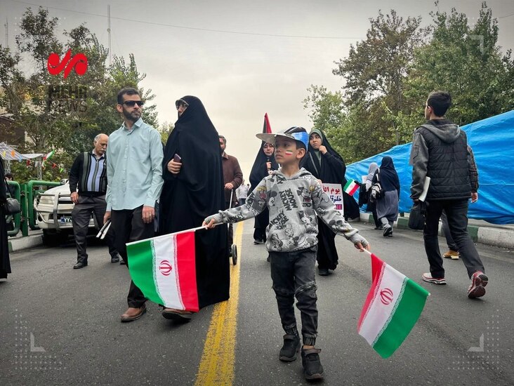 تهران حمایت از مردم فلسطین