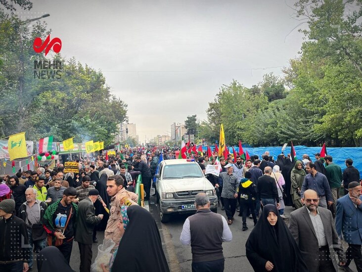 تهران حمایت از مردم فلسطین