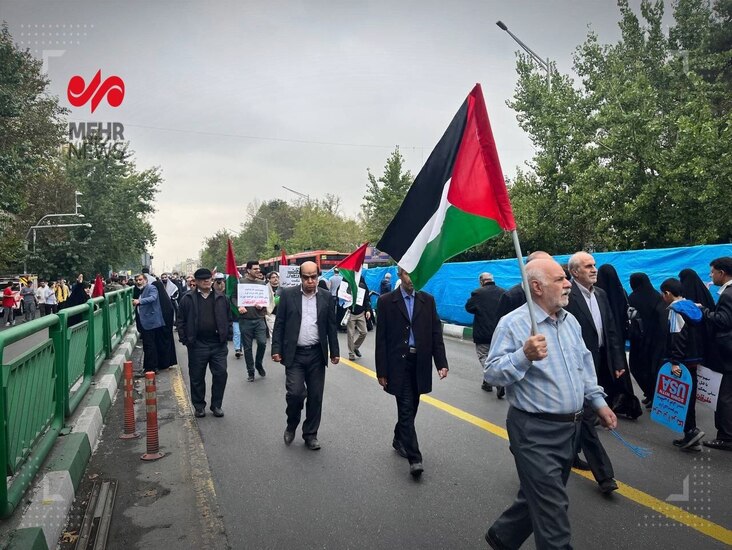 تهران حمایت از مردم فلسطین