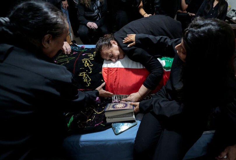 مراسم تشییع پیکر "عصام عبدالله" عکاس لبنانی خبرگزاری رویترز