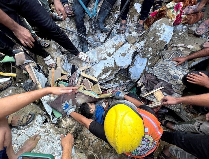 ادامه بمباران غیرنظامیان فلسطینی در نوار غزه