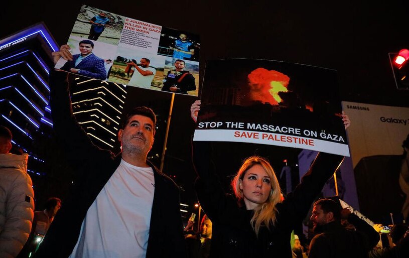 اعتراضات جهانی به بمباران بیمارستان معمدانی در غزه