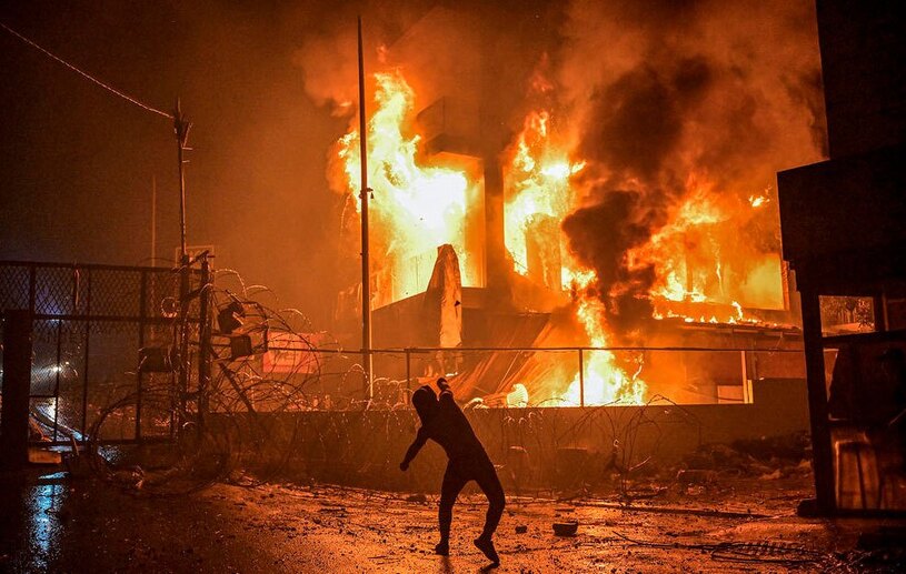 دیدنی های امروز؛ واکنش ها به جنایات جنگی اسراییل در غزه تظاهرات لبنانی های خشمگین از بمباران بیمارستان معمدانی غزه