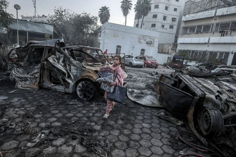 دیدنی های امروز؛ چرخش افکار عمومی جهانی بر ضد آمریکا و اسراییل خسارات برجای مانده از بمباران بیمارستان المعمدانی