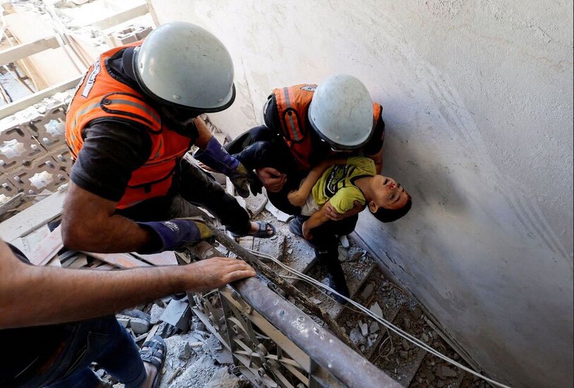 قربانیان حملات 2 هفته گذشته اسراییل به نوار غزه کودکان و جوانان