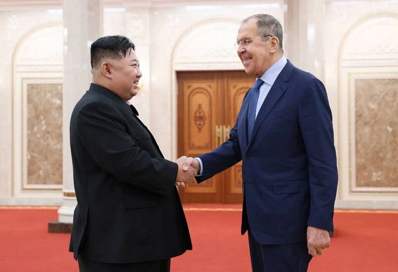 سفر وزیر خارجه روسیه به کره شمالی