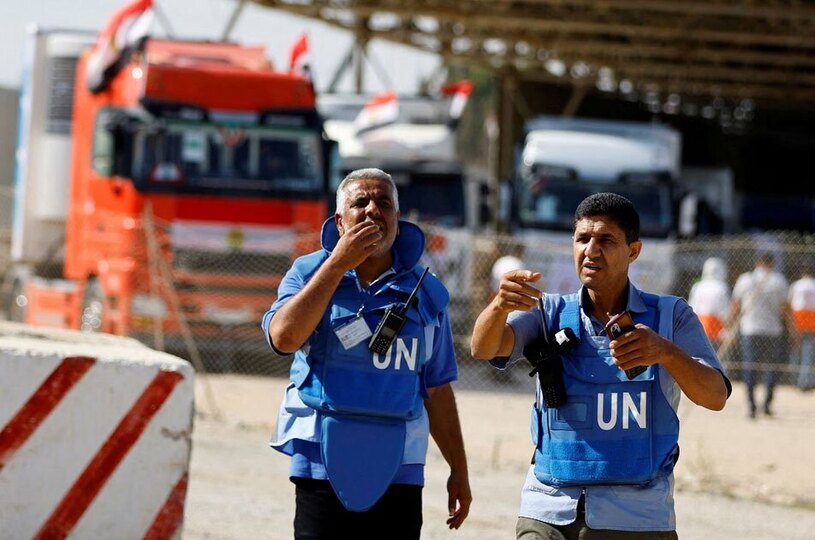 کاروان کمک های بشردوستانه غزه