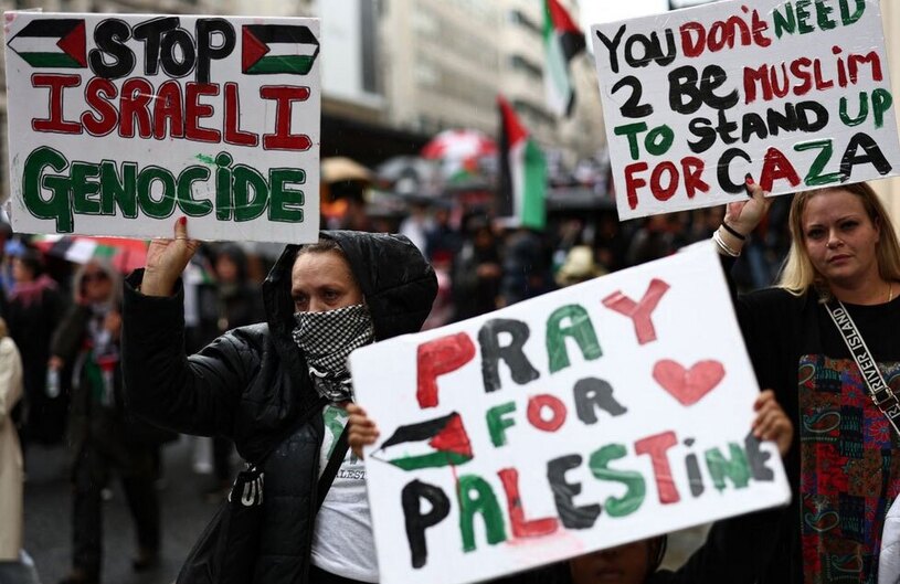 دیدنی های امروز؛ از ورود محدود کمک های بشردوستانه به غزه تا تظاهرات جهانی در حمایت از فلسطین تظاهرات بزرگ 100 هزار نفری در حمایت از فلسطین در لندن