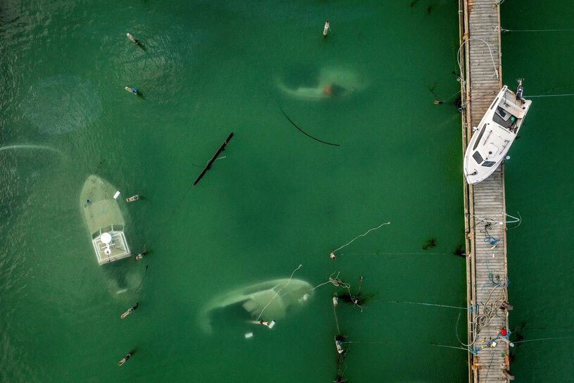 دیدنی های امروز؛ فاجعه انسانی در غزه صدمات توفان "بابِت" به سواحل دانمارک